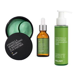 Набір із центеллою для заспокоєння та відновлення шкіри Hillary Centella Soothing & Recovery Set K-11-330 фото