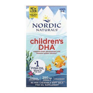 Children's DHA - 90 mini softgels 2023-10-5953 фото