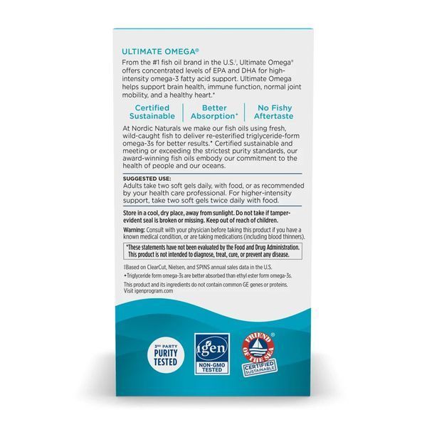 Ultimate Omega - 60 softgels 2023-10-5954 фото
