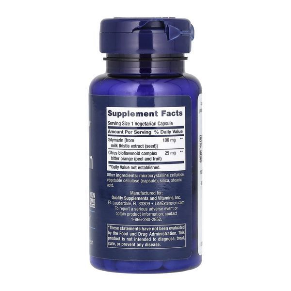 Silymarin	100 mg - 90 veg caps 2023-10-3413 фото