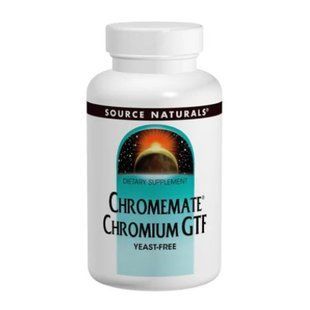 ChromeMate&reg; Chromium GTF 200mcg Yeast Free - 120 tabs 2023-10-5882 фото