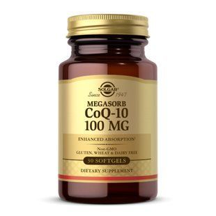 Megasorb CoQ-10 100mg - 30 softgels 2023-10-4115 фото