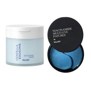 Набір для корекції темних кіл та подразнень Hillary Dark Circles & Irritation Correction Set K-11-521 фото