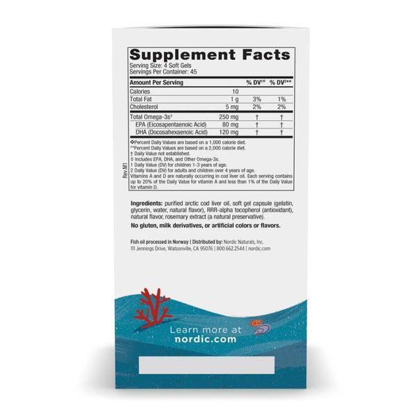 Children's DHA - 180 mini softgels 2023-10-5959 фото