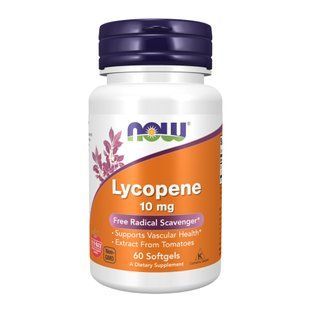 Lycopene 10 mg - 60 softgels 2023-10-7481 фото