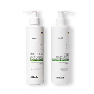 Набір для сухого типу волосся Hillary Aloe Deep Moisturizing K-11-420 фото