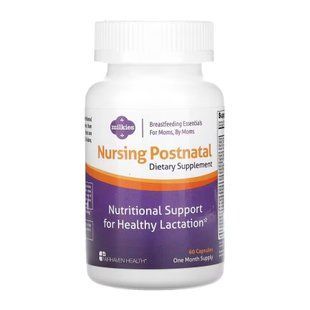 Milkies Nursing Postnatal Breastfeeding Multivitamin - 60 caps 2023-10-4761 фото