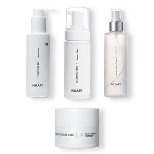 Набір базового догляду за жирною та проблемною шкірою Oil Skin Basic Care HI-11-888 фото