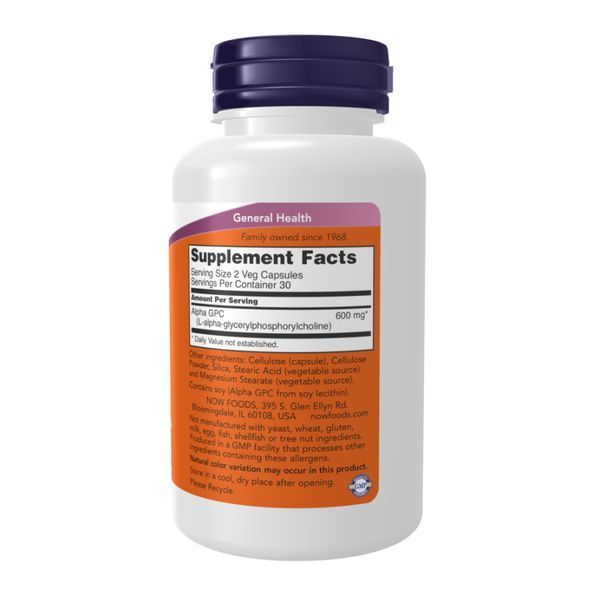 Alpha GPC 300mg - 60 vcaps 2023-10-4507 фото