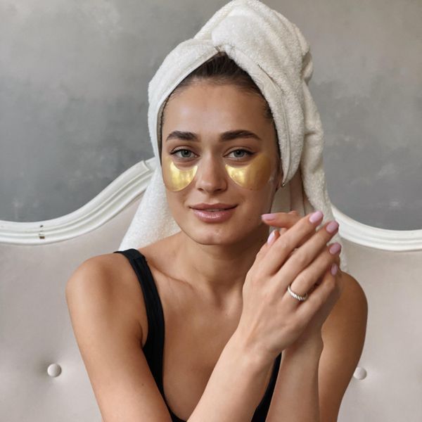 Освіжаючі та Розгладжувальні патчі під очі Hillary Bacuchiol Wrinkle Correcting & Vitamin C Refreshing K-11-653 фото