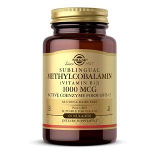 Methylcobalamin (Vitamin B12) 1000 mcg - 60 nuggets 2023-10-7009 фото