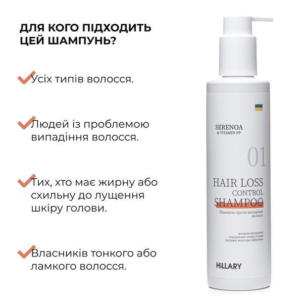Комплекс Serenoa & РР Hair Loss Control + Натуральна маска Bamboo K-11-236 фото