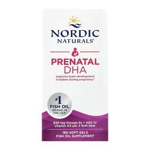 Prenatal DHA - 180 softgels 2023-10-5967 фото
