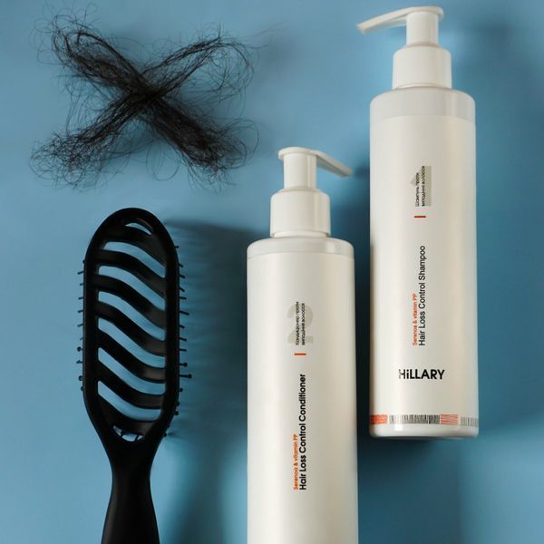 Набір Serenoa & РР Hair Loss Control, 500 мл + Натуральна маска Bamboo, 200 мл K-11-543 фото