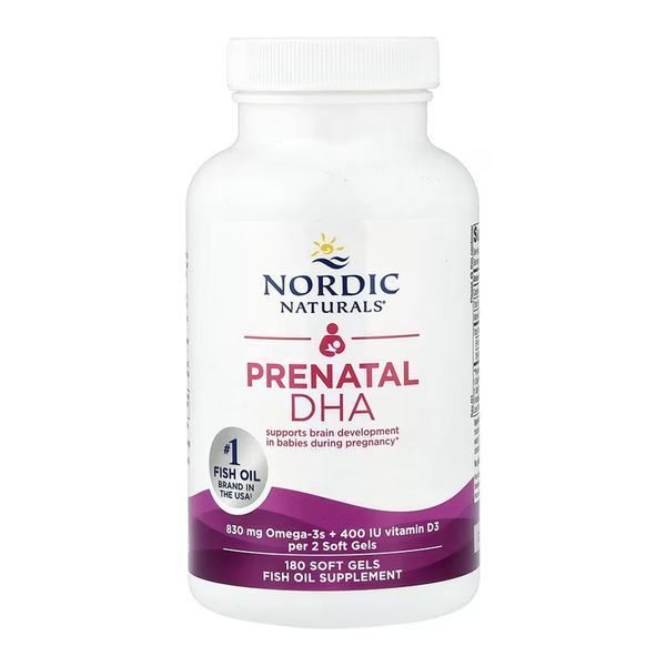 Prenatal DHA - 180 softgels 2023-10-5967 фото