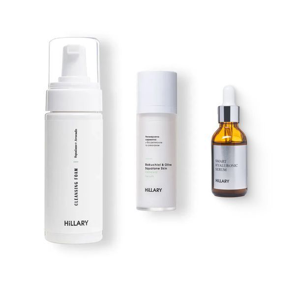 3-х Кроковий комплекс для сухого типу шкіри Hillary Step 3 Cleansing and Moisturizing K-11-264 фото