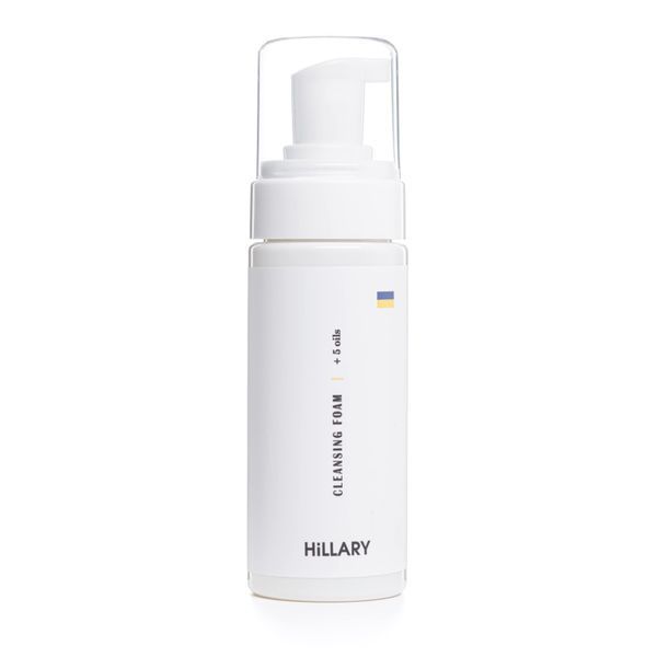Очищуюча пінка для нормальної шкіри Hillary Cleansing Foam + 5 oils, 150 мл HI-08-024 фото