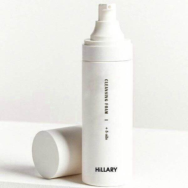 Очищуюча пінка для нормальної шкіри Hillary Cleansing Foam + 5 oils, 150 мл HI-08-024 фото