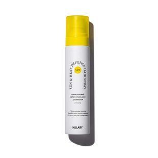 Сонцезахисний спрей-термозахист Hillary Sun&Heat Defense Hair Spray, 100 мл HI-07-522 фото
