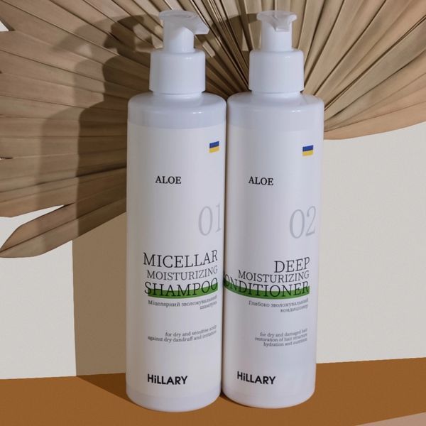Глибоко зволожувальний кондиціонер Aloe Hillary Aloe Deep Moisturizing Сonditioner, 250 мл HI-07-837 фото