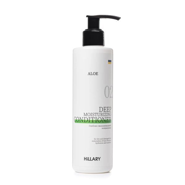 Глибоко зволожувальний кондиціонер Aloe Hillary Aloe Deep Moisturizing Сonditioner, 250 мл HI-07-837 фото