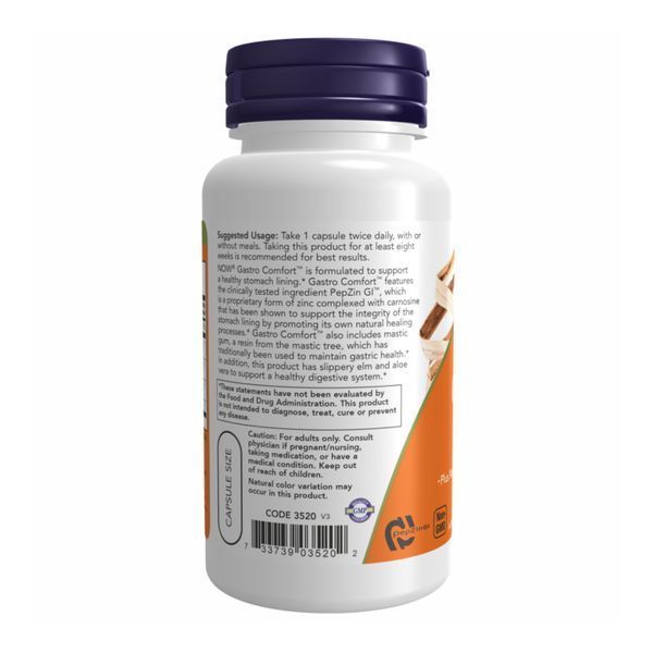 Gastro Comfort With Pepzin Gi - 60 vcaps 2022-10-1411 фото