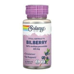 Bilberry Berry Extract 60mg - 60 vcaps 2023-10-7016 фото