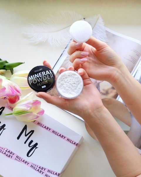 Прозора розсипчаста пудра Hillary Mineral Powder HD, 10 г HI-08-496 фото