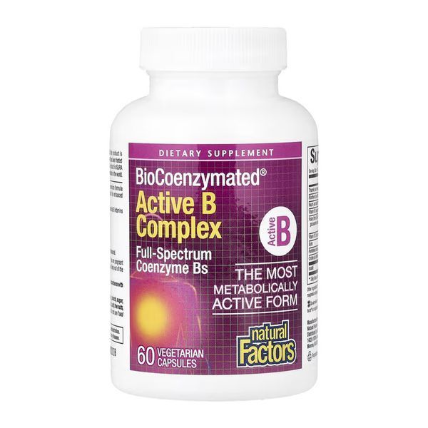 BioCoenzymated Active B Complex - 60 caps 2023-10-7543 фото