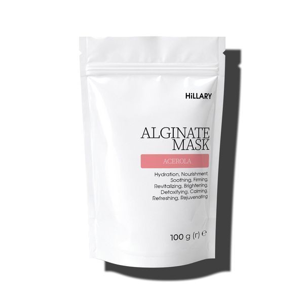 Стимулююча альгінатна маска з вітамінами В, C Hillary Acerola, 100 г HI-08-460 фото
