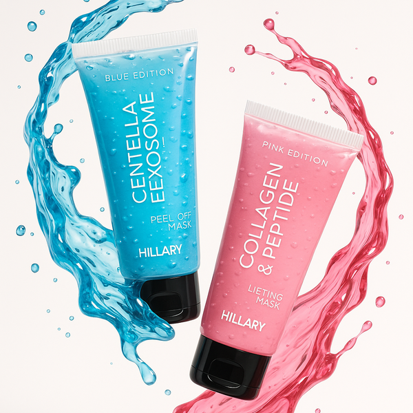 Пептидно-колагенова маска-плівка Hillary Collagen & Peptide Lifting Mask (Pink Edition), 90 мл HI-08-641 фото