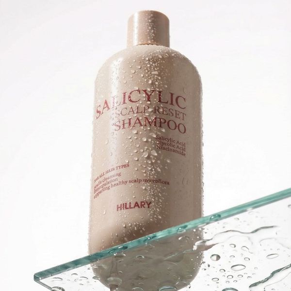 Саліциловий шампунь для відновлення шкіри голови Hillary Salicylic Scalp Reset Shampoo, 400 мл HI-07-565 фото