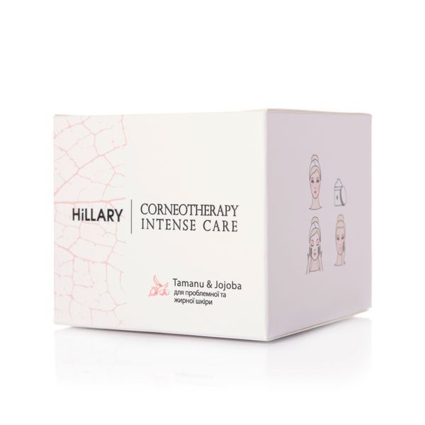 Крем для жирної та проблемної шкіри Hillary Corneotherapy Intense Сare Tamanu & Jojoba, 50 мл HI-08-476 фото