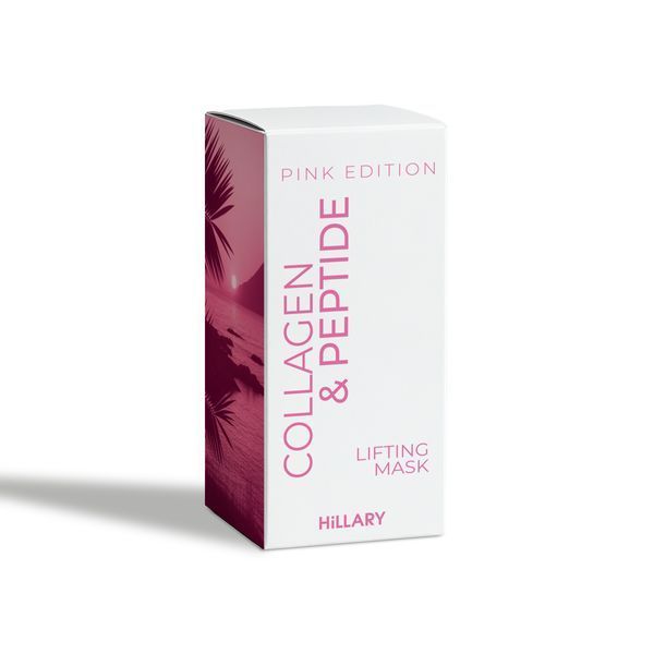 Пептидно-колагенова маска-плівка Hillary Collagen & Peptide Lifting Mask (Pink Edition), 90 мл HI-08-641 фото