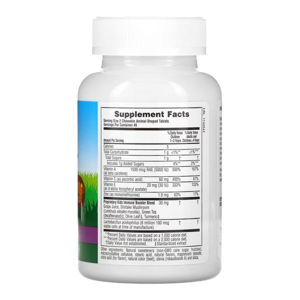 Kids Immune Booster Chewable - 90 tabs 2022-10-2859 фото