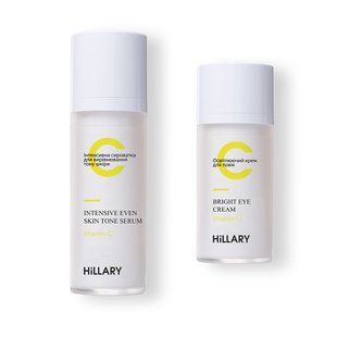 Інтенсивна сироватка + Освітлюючий крем для повік з вітаміном С Hillary Vitamin С K-11-211 фото