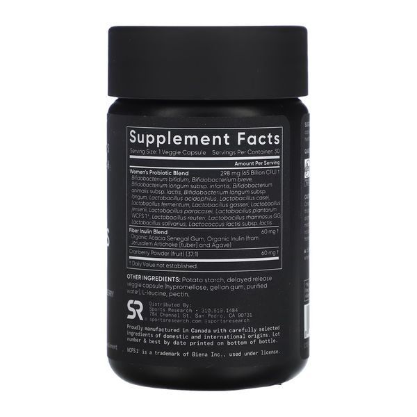 Daily Women's Probiotics 65 Billion CFU - 30 veg caps 2023-10-3442 фото