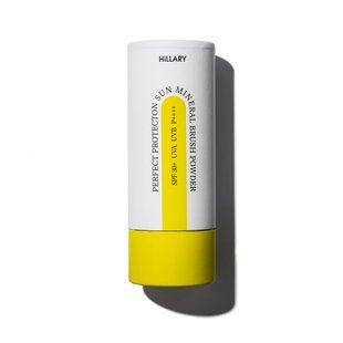 Сонцезахисна мінеральна пудра натуральна бежева з SPF 30+ Hillary Perfect Protection Sun Mineral Brush Powder SPF 30+, 4 г HI-08-028 фото