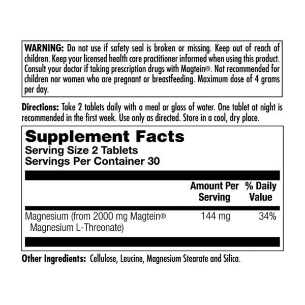 Think Magnesium 2000mg - 60 tabs 2022-10-1766 фото