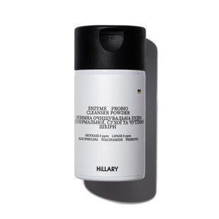 Ензимна очищувальна пудра для нормальної, сухої та чутливої шкіри Hillary Enzyme Probio Cleanser Powder, 40 г HI-08-012 фото