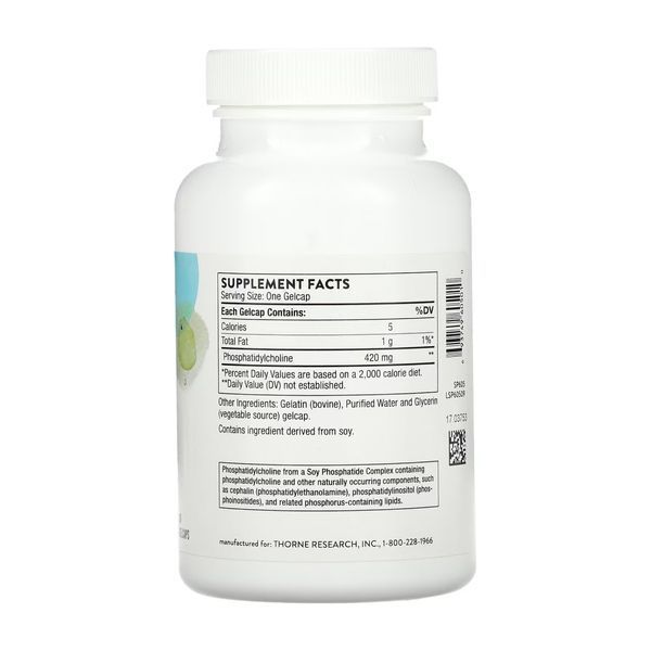 Phosphatidyl Choline - 60 gelcaps 2023-10-3617 фото