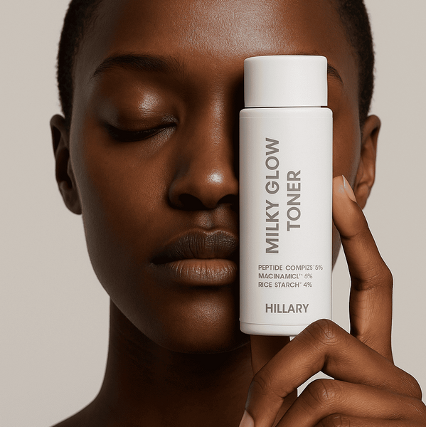 Тонер-молочко для зволоження та освітлення шкіри Hillary Milky Glow Toner, 100 мл HI-08-952 фото