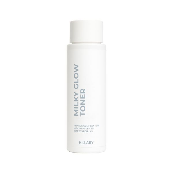 Тонер-молочко для зволоження та освітлення шкіри Hillary Milky Glow Toner, 100 мл HI-08-952 фото