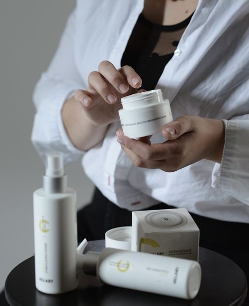 Антиоксидантна маска для рівного тону шкіри з вітаміном С Hillary Vitamin C Antioxidant Healthy Brightening Mask, 50 мл HI-08-659 фото