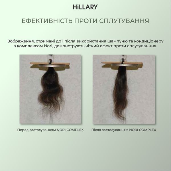 Міцелярний відновлювальний шампунь Norі Hillary Nori Micellar Strengthening Shampoo, 500 мл HI-07-977 фото