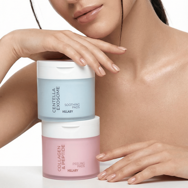 Відлущувальні тонер-педи з колагеном та пептидами Hillary Collagen & Peptide Peeling Pads, 60 шт HI-08-444 фото
