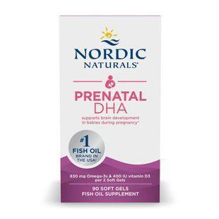 Prenatal DHA - 90 softgels Unflavored 2023-10-5949 фото