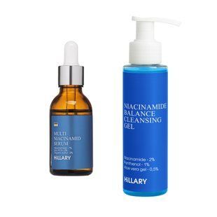 Набір для зменшення жирності та запалень з ніацинамідом Hillary Anti-Blemish Niacinamide Set K-11-321 фото