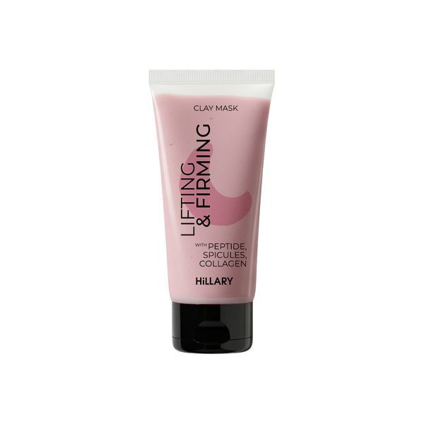 Ліфтинг-маска для обличчя та шиї Hillary Collagen & Peptide Lifting Clay Mask, 90 мл HI-08-458 фото