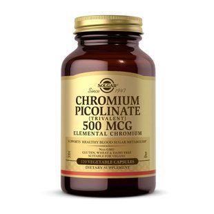 Chromium Picolinate 500mcg - 120 vcaps 2023-10-5660 фото